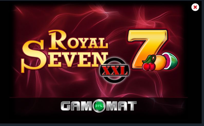 เกมสล็อต Royal Seven XXL คลาสสิคสล็อตที่ยังทำกำไรอย่างมหาศาล